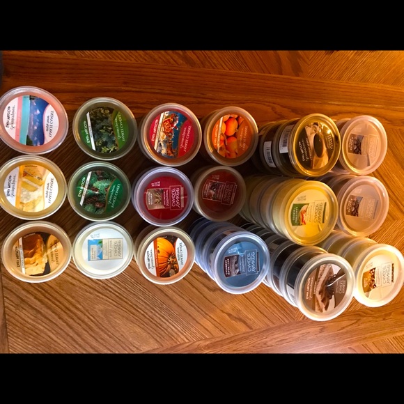 LOT OF 50 YANKEE CANDLE EASY MELT CUPS NEW
